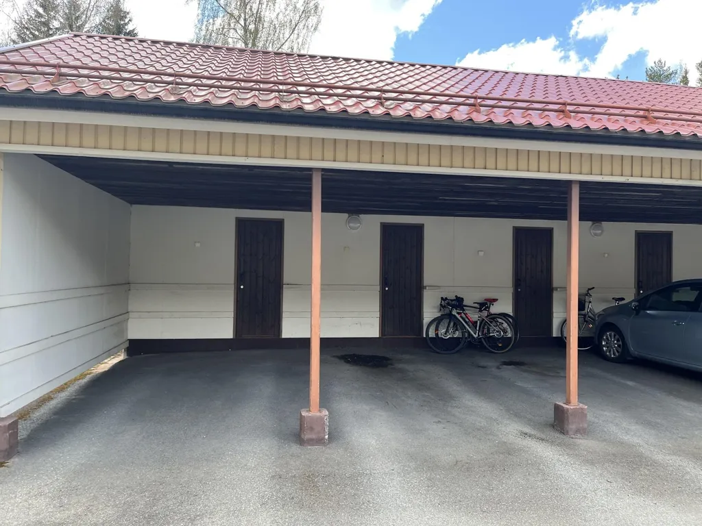 Garage - Terraced House with Sauna in Rauma