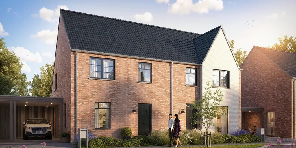 Projet de Maison Énergétique à Oedelem