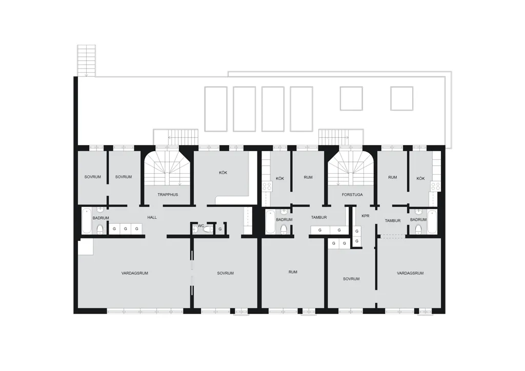 Plaan - Mixed-Use Property with Harbour View in Valdemarsvik