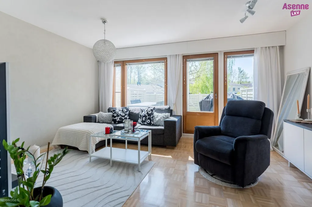 Séjour - Modernised Apartment with Sauna in Emola, Mikkeli