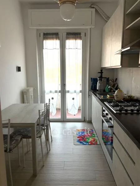 Köök - Apt with Balcony and Box in Vigevano