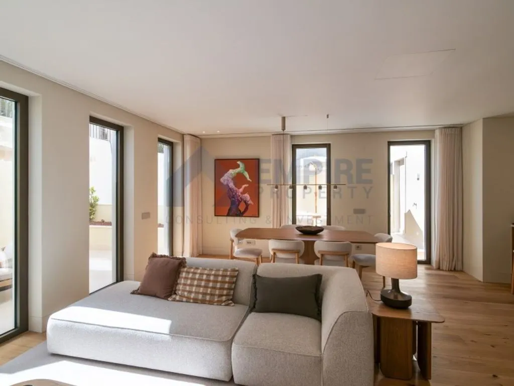 Soggiorno - Luxury Duplex Flat with Garden in Monte Estoril