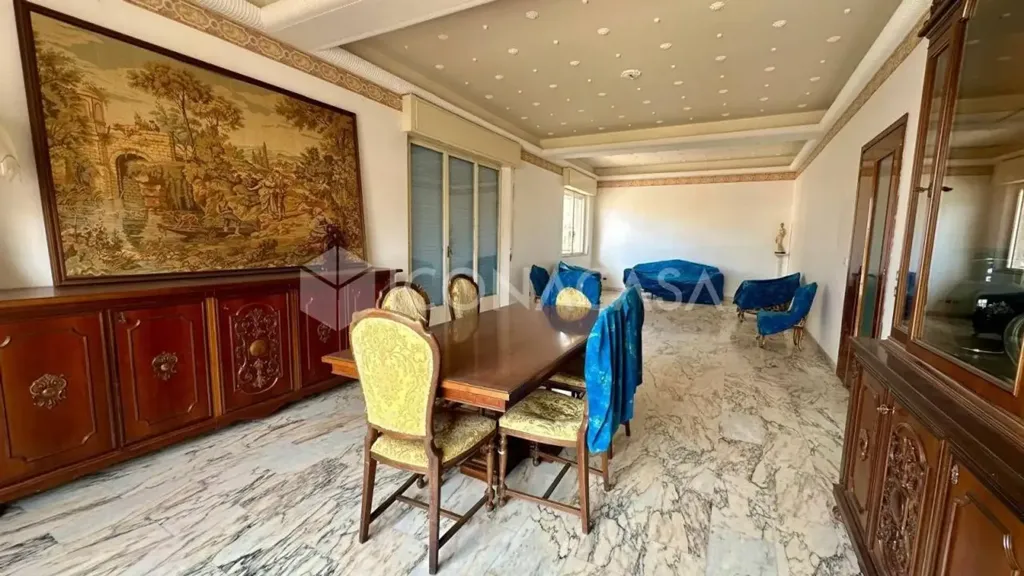 Dining Room - Spacious Apartment with Balconies in Reggio Calabria