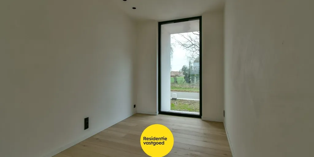 Entrée - Maison neuve avec vue campagne à Kortemark