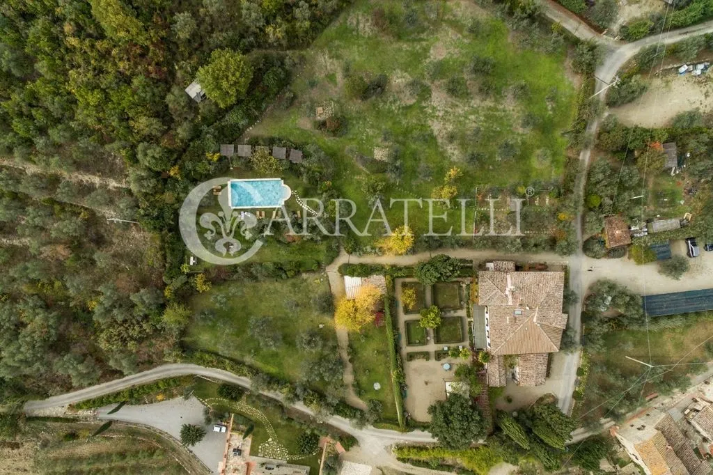 Õhuvaade - Luxury Villa with Pool in Greve in Chianti