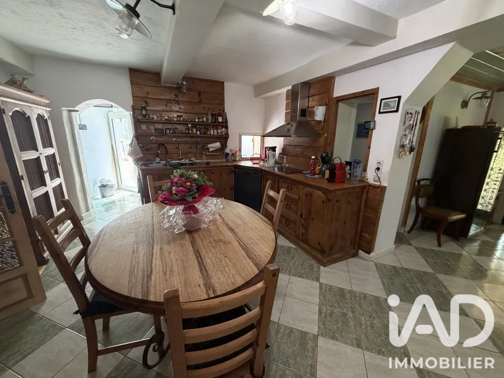 Dining Room - Renovated House with Pool in Agde