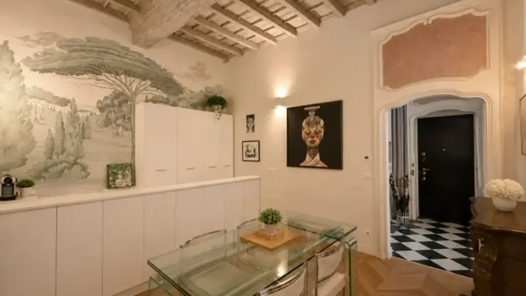 Salle à manger - Charm Apartment with Historic Features in Turin