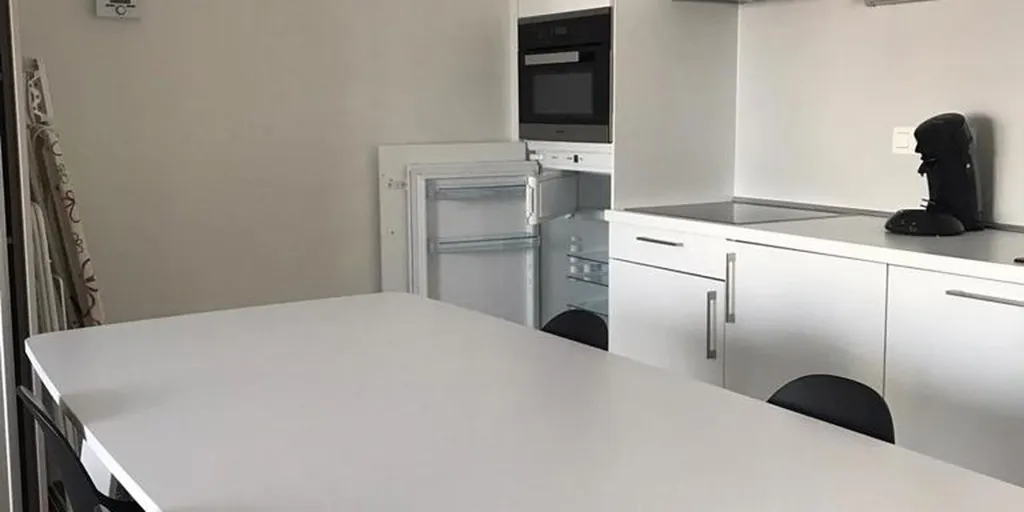 Köök - Stylish Studio with Terrace in Oudergem