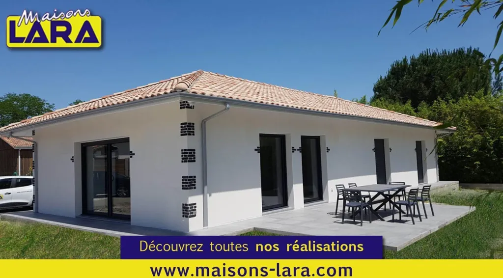 Exterior - New Build House with Custom Plan in La Jarrie