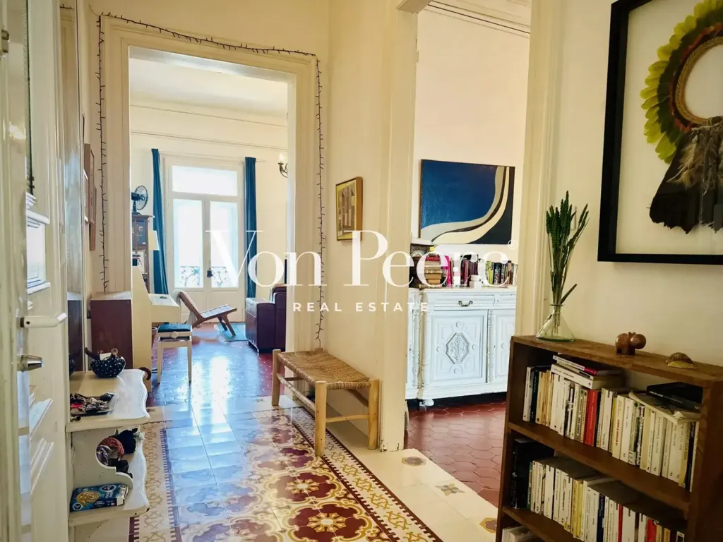 Entrée - Appartement Haussmannien avec Terrasse à Sète