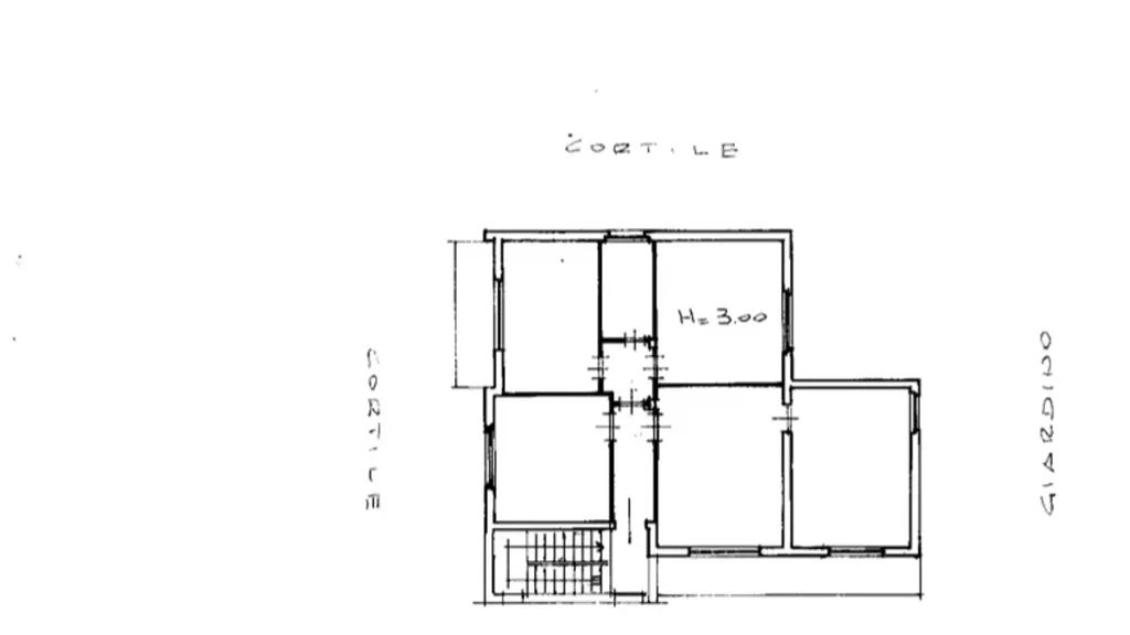 Plan - Cielo-Terra Property with Shop in Binasco