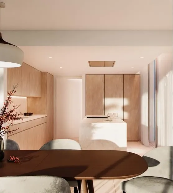 Sala da pranzo - Duplex with Pool in Junqueiro, Cascais