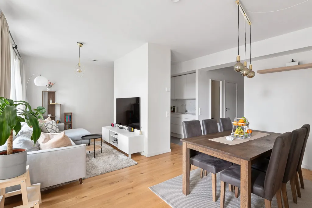 Söögituba - Modern Flat with Balcony in Sundbyberg