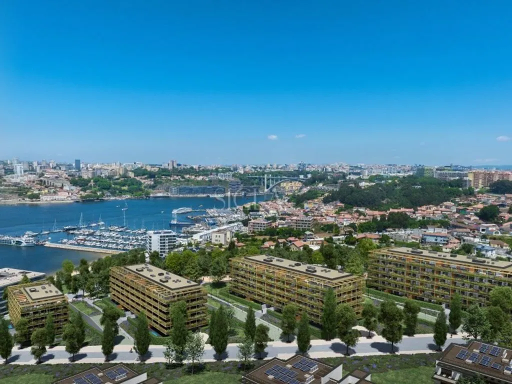 Aerial - Luxury Apartment with Pool in Vila Nova de Gaia