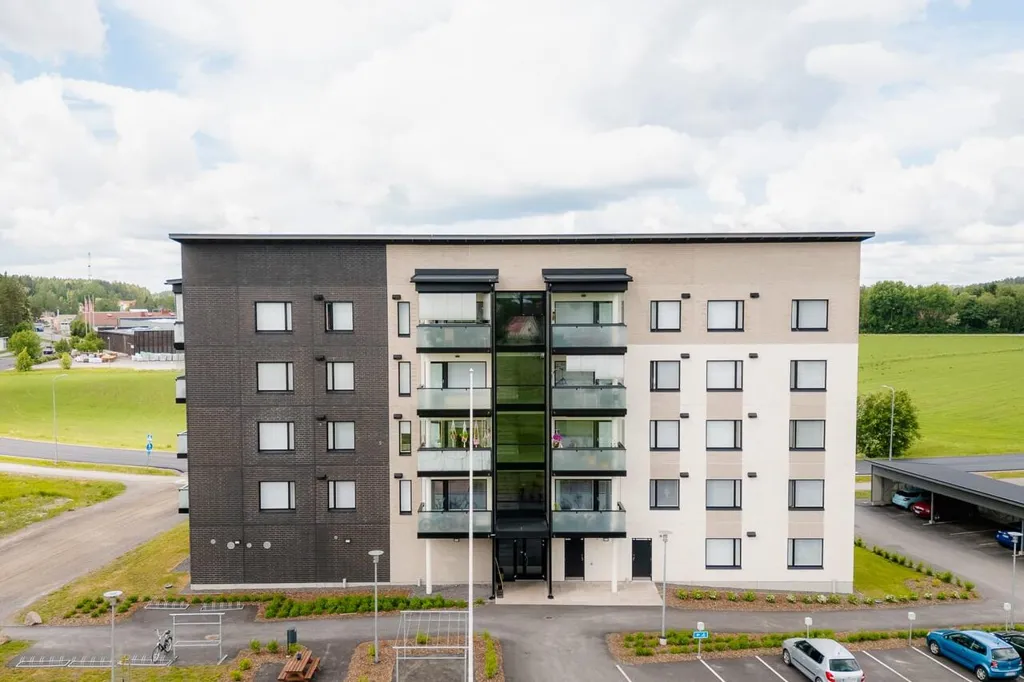 Õhuvaade - Modern Flat with Balcony in Liedon Centre