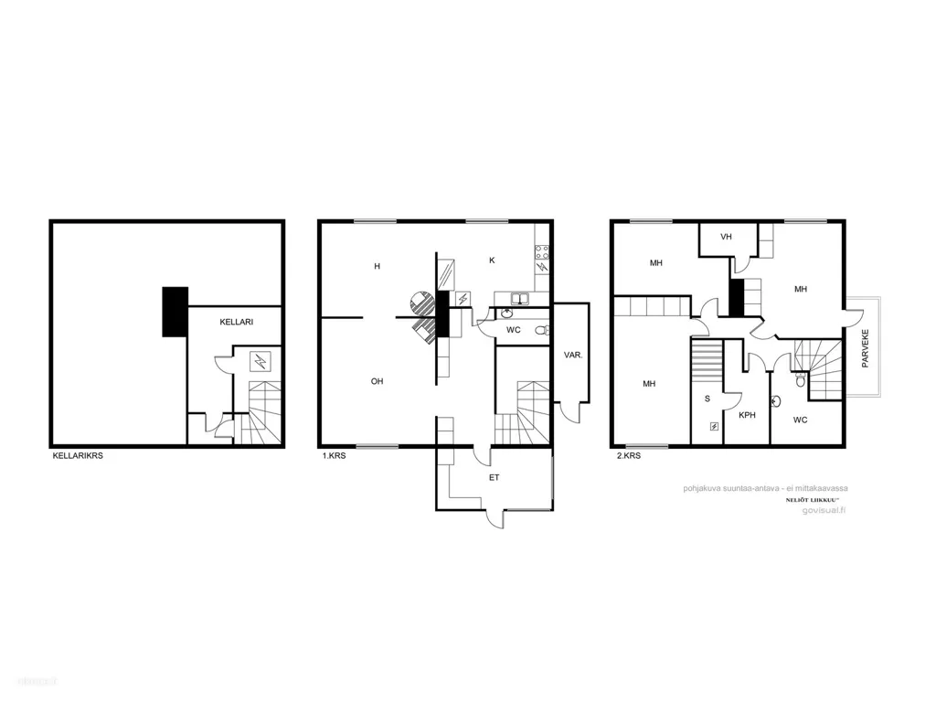 Plan - Detached House with Garden in Vatiala, Kangasala