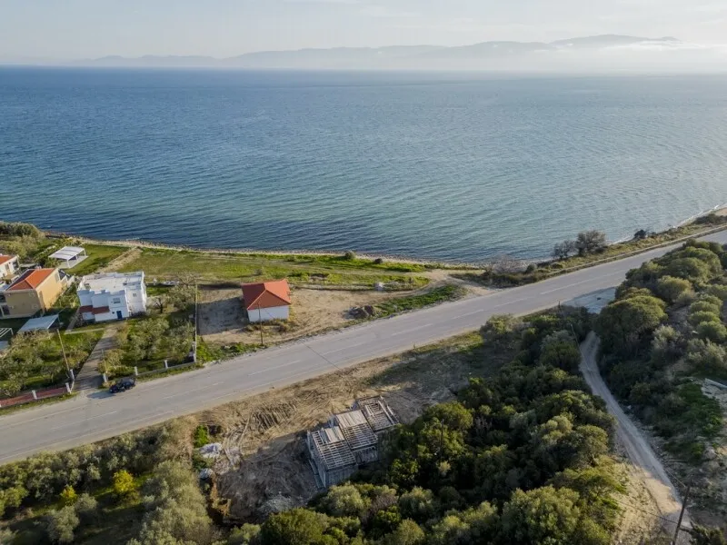 Vue aérienne - Maisonette with Sea View in Kavala Suburbs