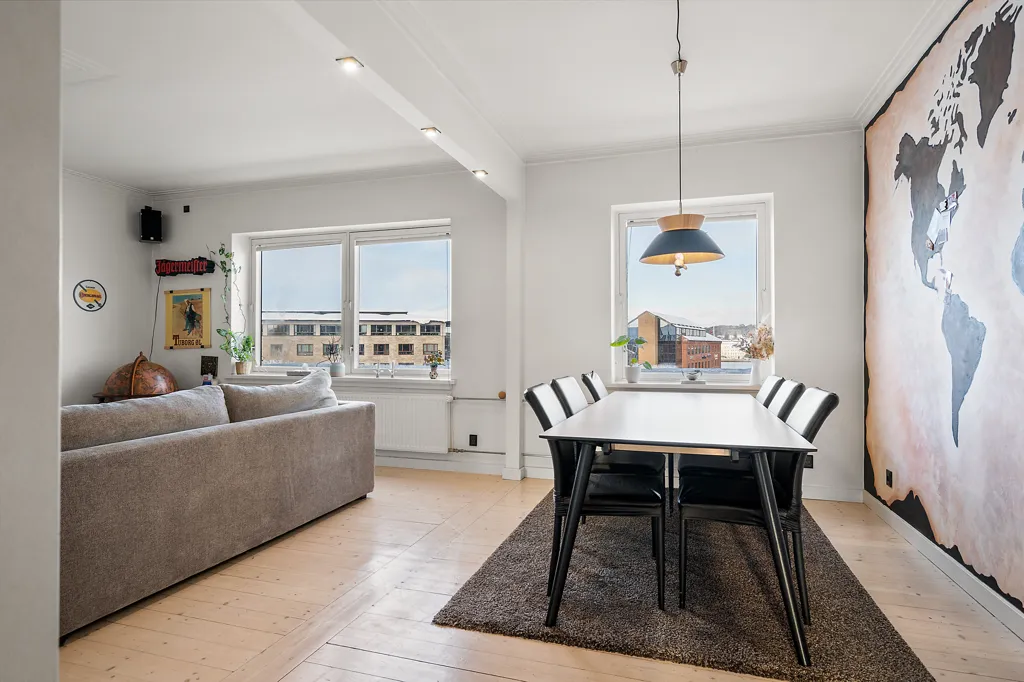 Dining Room - 2-room apartment in Aalborg