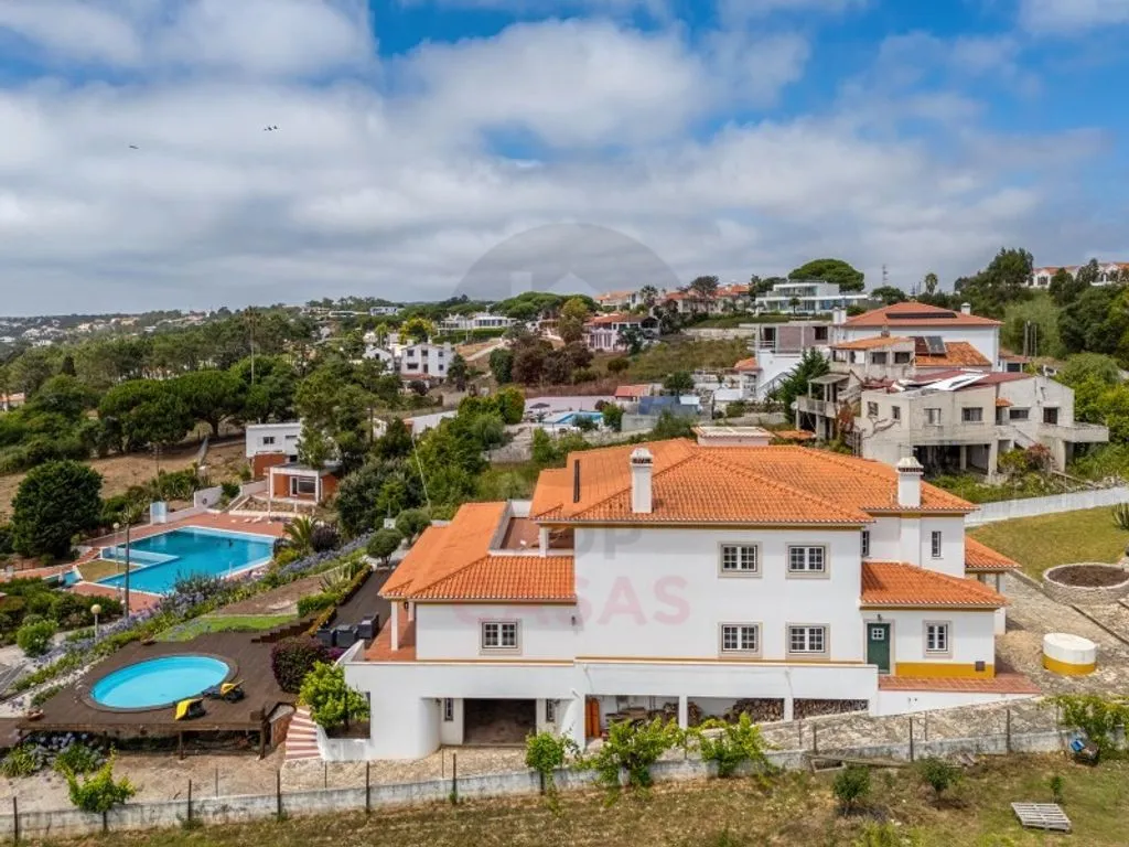 Õhuvaade - Detached House with Pool and Lagoon Views in Caldas da Rainha