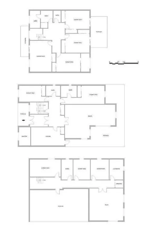 Plaan - Chalet with Pool and Terraces in El Vedat
