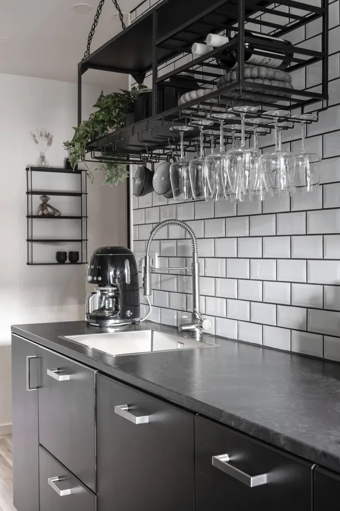 Cuisine - Renovated Apartment with Balcony in Helsingborg