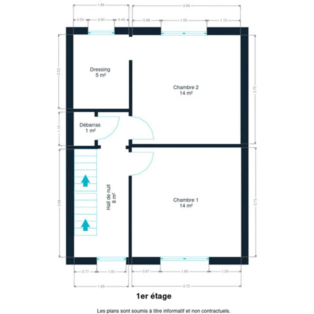 Planimetria - House with Garden and Terrace in Waremme