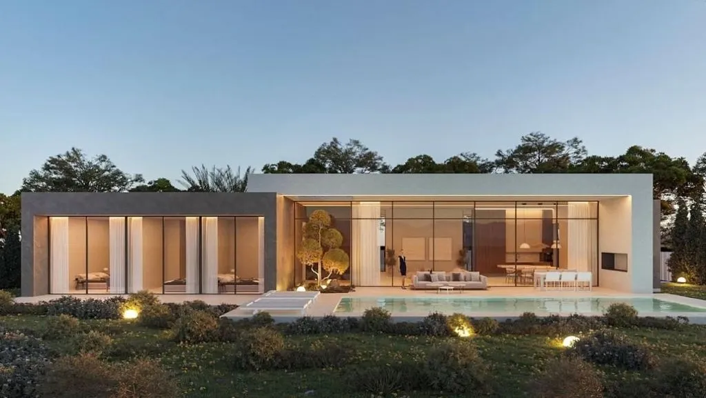 Piscine - New-Build Villa with Pool in Calpe