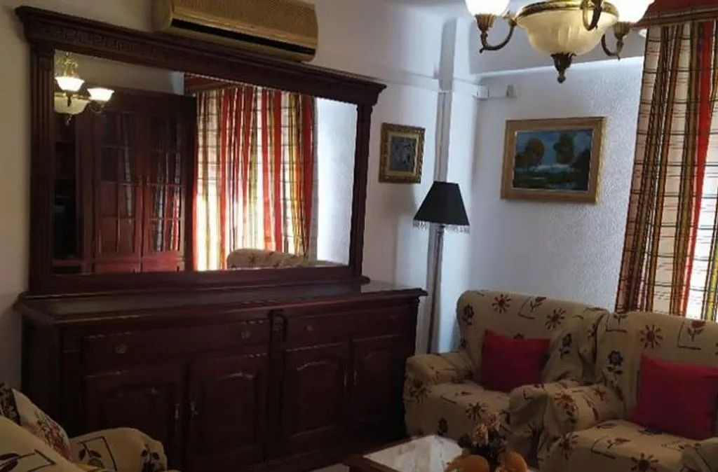 Séjour - Furnished Apartment with Balcony in Granada Centre