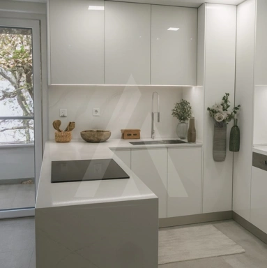 Cucina - Duplex with Mezzanine in Carcavelos