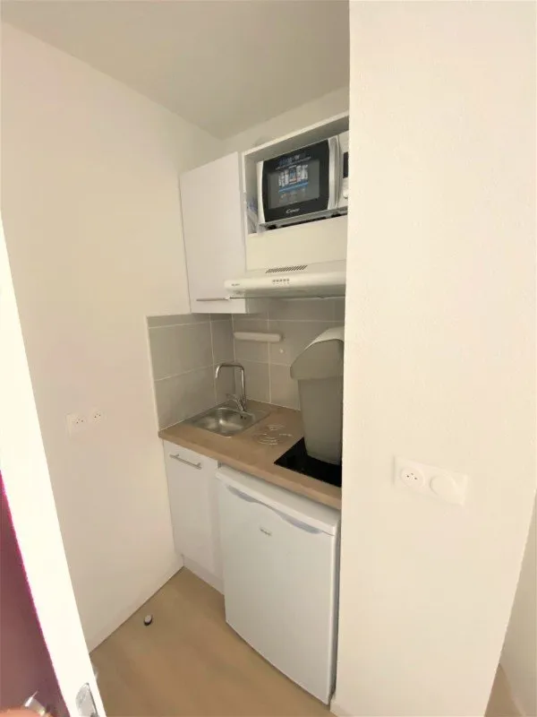Cucina - Furnished Studio with Balcony in Pessac