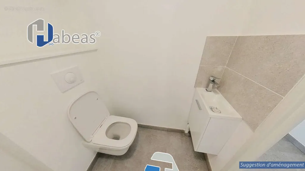 Salles de bain - Appartement T4 avec Terrasse à Craponne