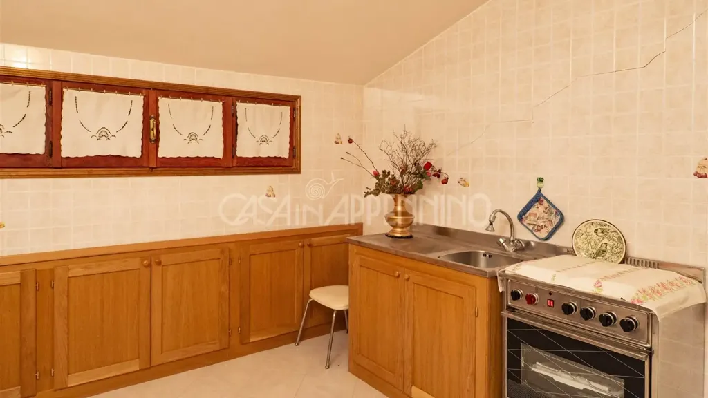 Cuisine - Villa with Mountain View in Frassinoro