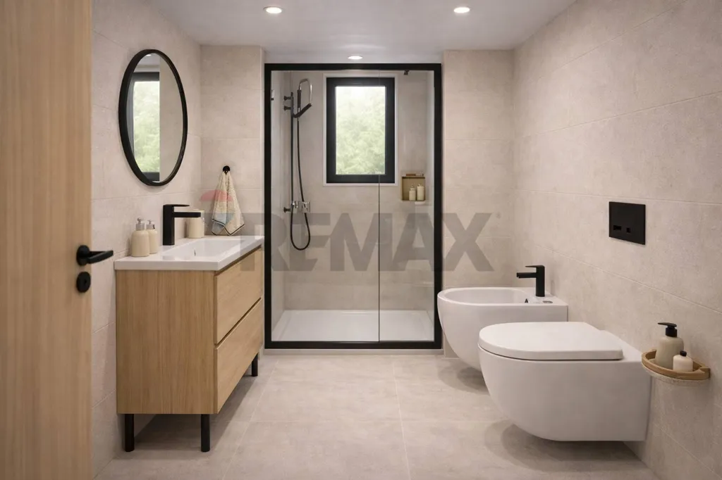 Salles de bain - Restored Triplex with Terrace in Milan