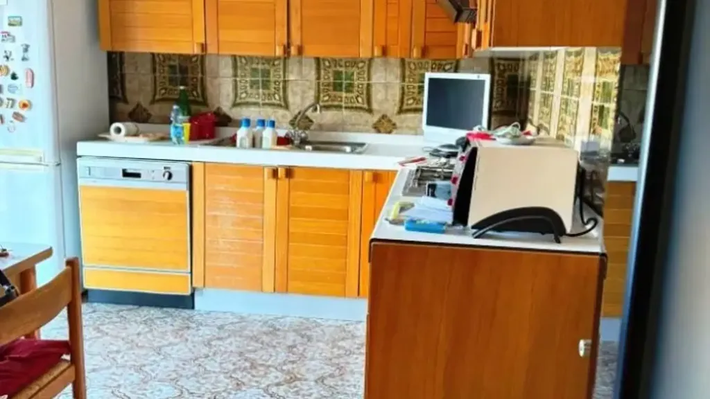 Cuisine - Duplex Apartment with Balcony and Terrace in Rende