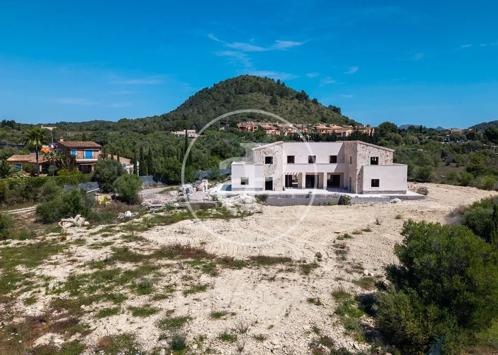 Vue aérienne - Luxury Villa with Pool near Son Servera