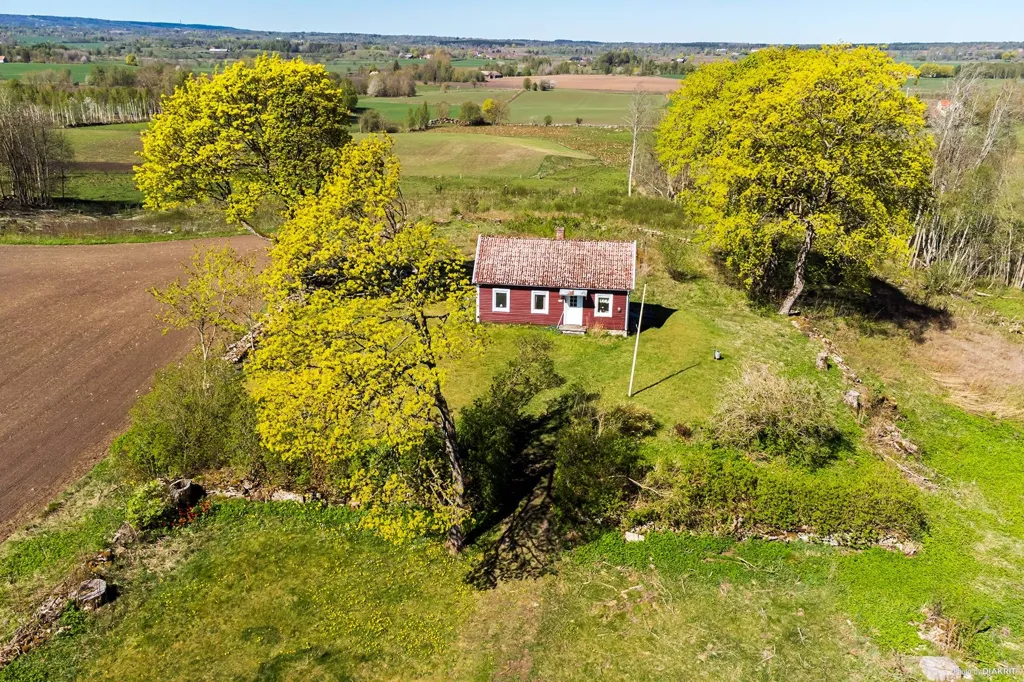 Vue aérienne - Villa with Mountain Views in Högstena