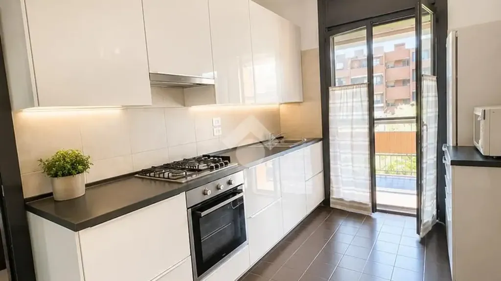 Cuisine - Apartment with Terrace in Basiglio