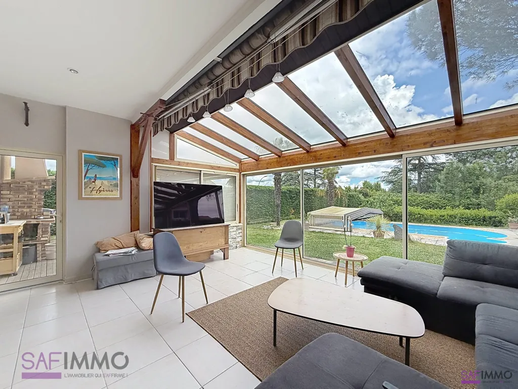 Séjour - Maison avec Piscine à Chaponost