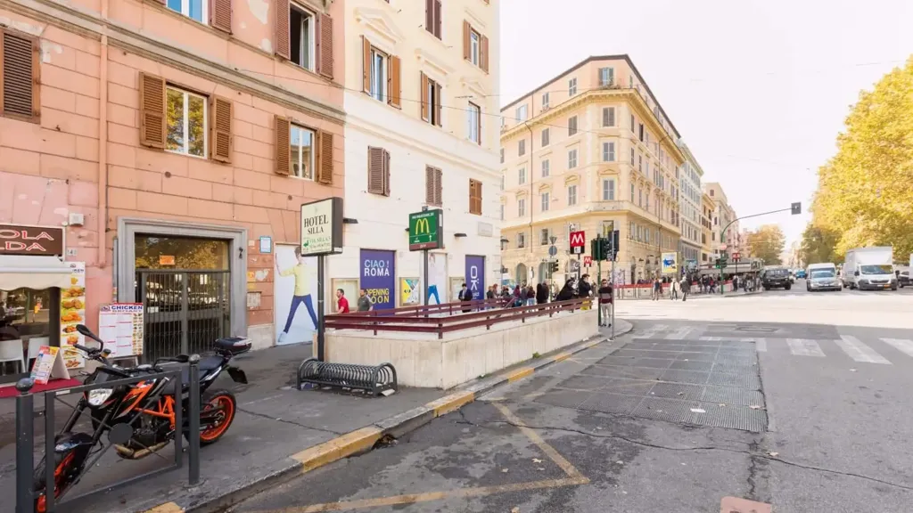 Välivaade - Studio with Metro Access in Rome
