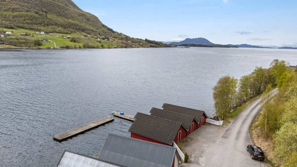 Õhuvaade - Naust with Sea View in Ølen