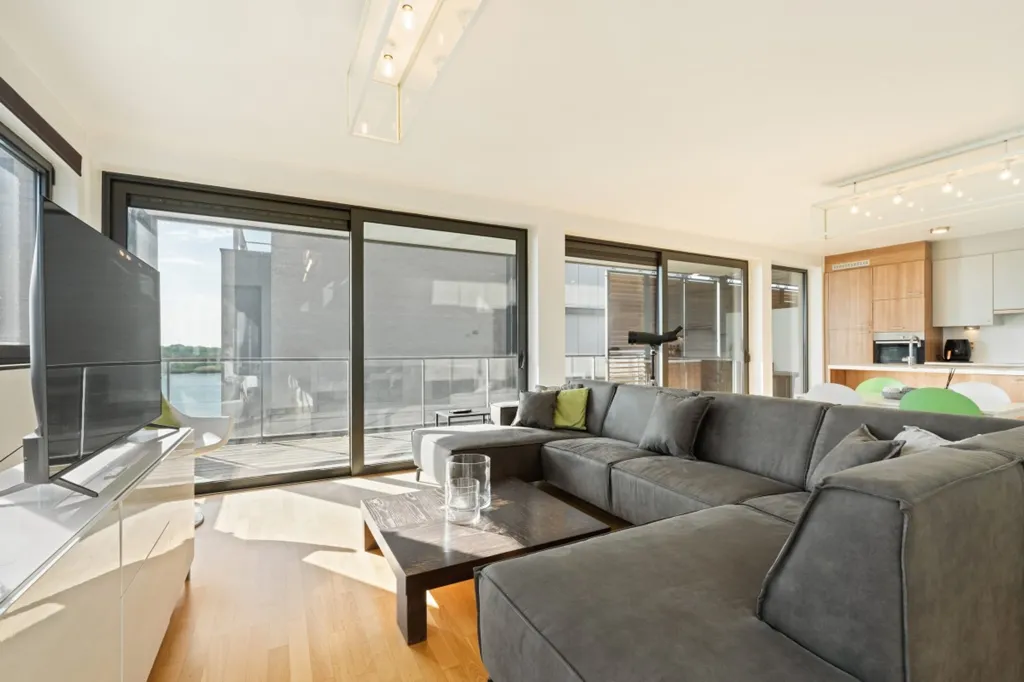 Elutuba - Apartment with Scheldt View in Temse