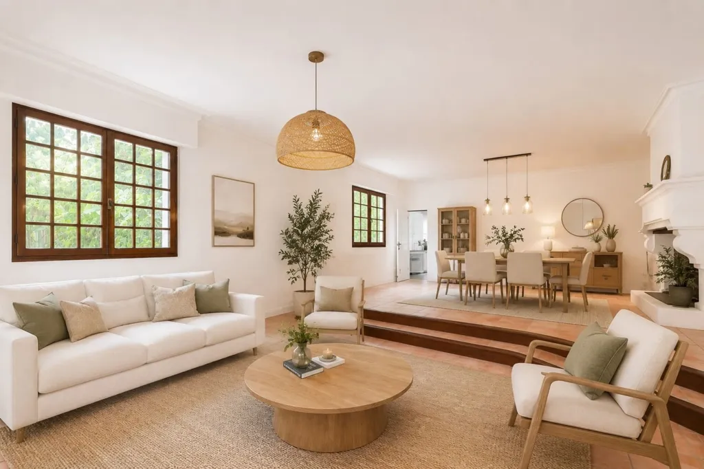 Soggiorno - Detached House with Pool and Garden in Labenne