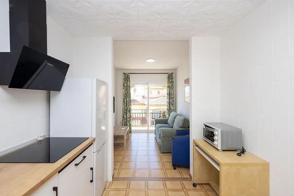 Köök - 1-Bedroom Flat with Balcony in Escúzar