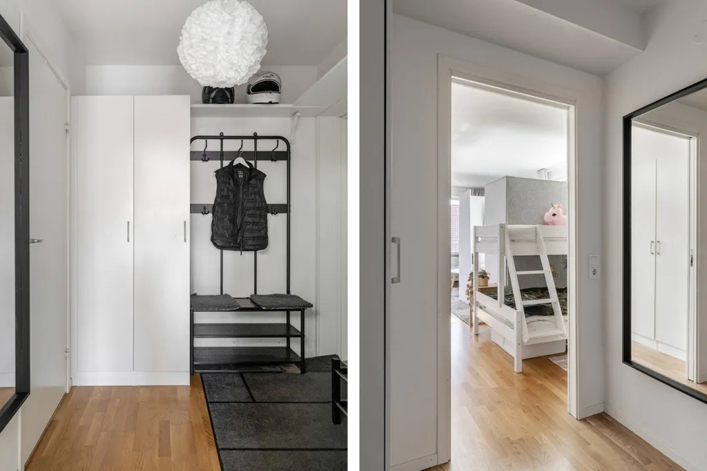 Esik - Apartment with South-Facing Balcony in Vallentuna
