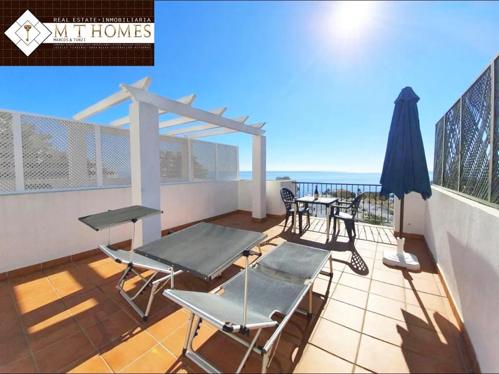 Terrasse - Flat with Pool in Parque de la Paloma, Benalmádena