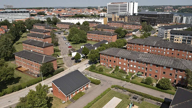 Vista aerea - 2-Bedroom Apartment in Central Viborg