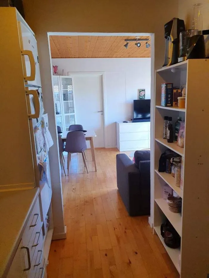 Köök - Two-Bedroom Flat with Terrace in Hjørring