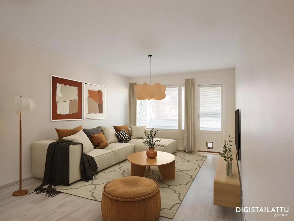 Soggiorno - Modernised Flat with Balcony in Ylivieska Centre