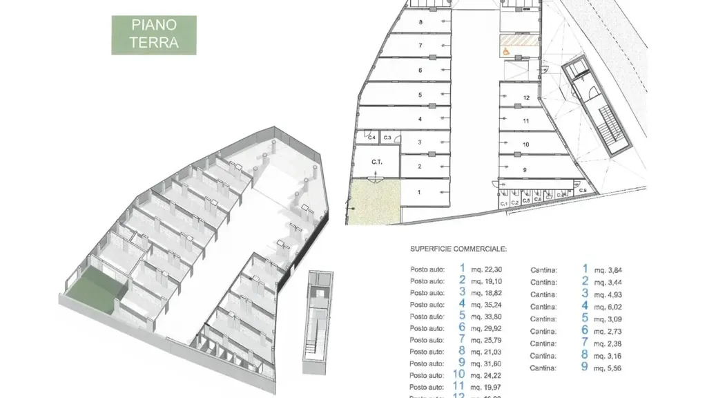 Plan - Exclusive Architectural Apartment in Pordenone