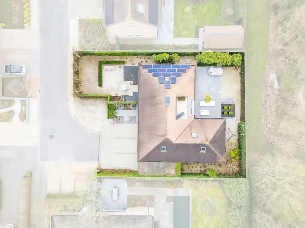 Vue aérienne - Maison 3 pièces à Roeselare